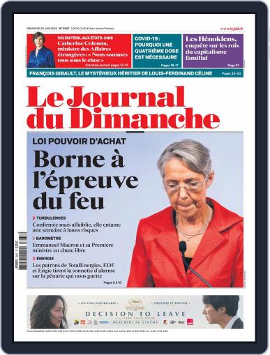 Le Journal du dimanche June 26th, 2022 Digital Back Issue Cover