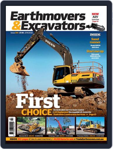 Earthmovers & Excavators June 17th, 2022 Digital Back Issue Cover