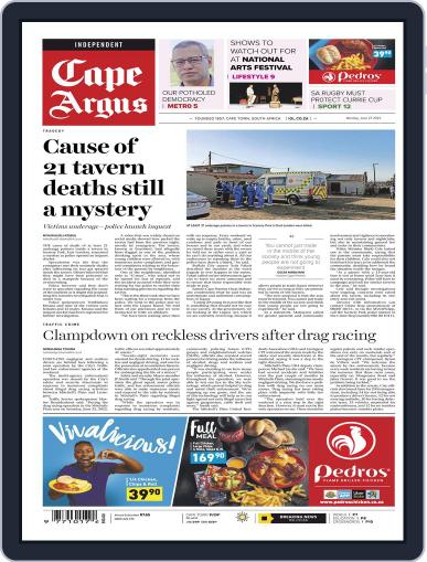 Cape Argus June 27th, 2022 Digital Back Issue Cover