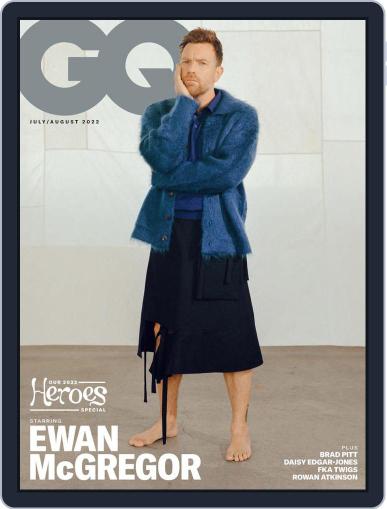 British GQ July 1st, 2022 Digital Back Issue Cover