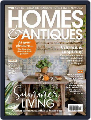 Homes & Antiques August 1st, 2022 Digital Back Issue Cover