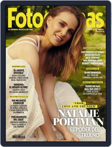 Fotogramas July 1st, 2022 Digital Back Issue Cover