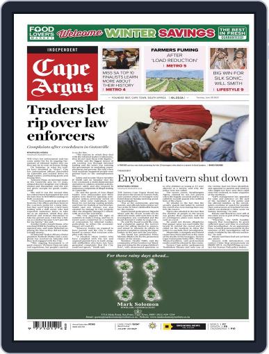 Cape Argus June 28th, 2022 Digital Back Issue Cover