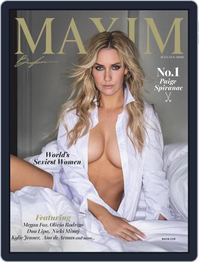 Maxim July 1st, 2022 Digital Back Issue Cover
