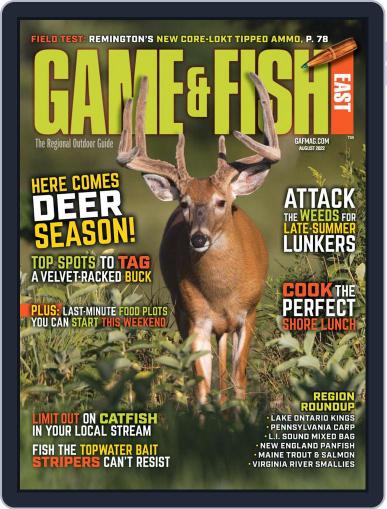 Game & Fish East August 1st, 2022 Digital Back Issue Cover