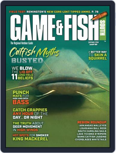 Game & Fish South August 1st, 2022 Digital Back Issue Cover