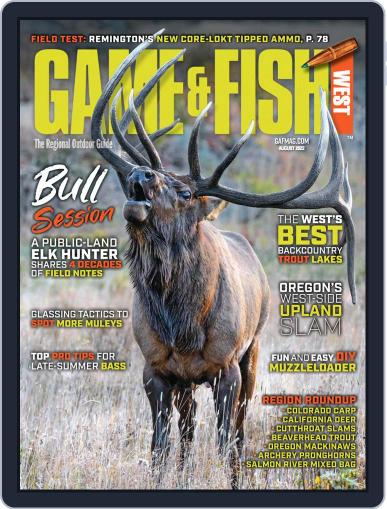 Game & Fish West August 1st, 2022 Digital Back Issue Cover