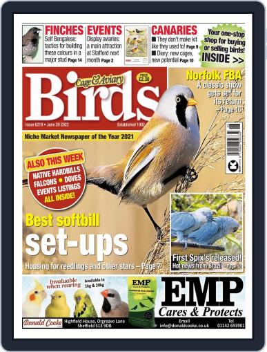 Cage & Aviary Birds June 29th, 2022 Digital Back Issue Cover