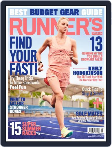 Runner's World UK August 1st, 2022 Digital Back Issue Cover