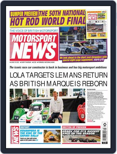 Motorsport News June 30th, 2022 Digital Back Issue Cover