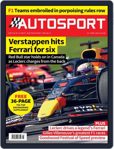 Autosport June 23rd, 2022 Digital Back Issue Cover