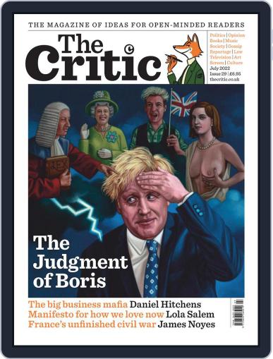The Critic July 1st, 2022 Digital Back Issue Cover