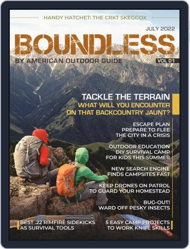 American Outdoor Guide July 1st, 2022 Digital Back Issue Cover