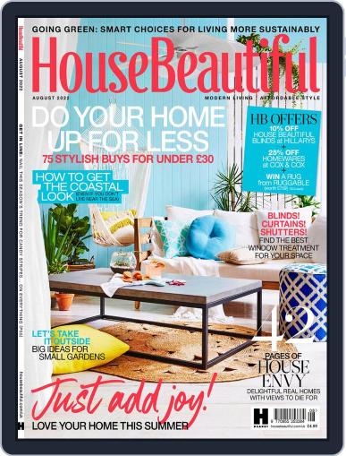 House Beautiful UK August 1st, 2022 Digital Back Issue Cover