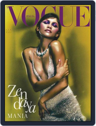 Vogue Italia July 1st, 2022 Digital Back Issue Cover