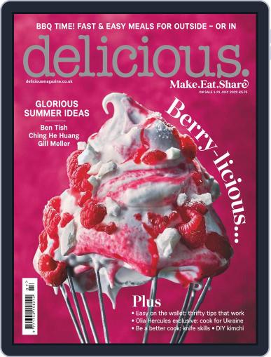 Delicious UK July 1st, 2022 Digital Back Issue Cover