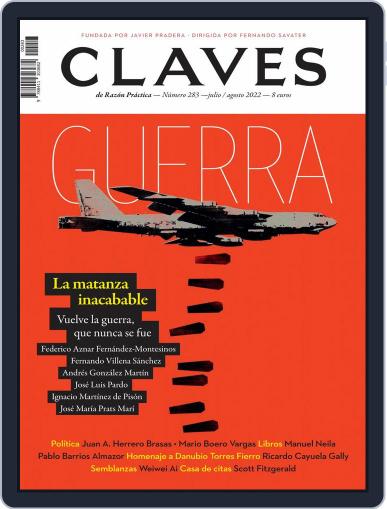 Claves De La Razón Práctica July 1st, 2022 Digital Back Issue Cover