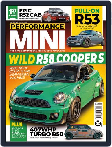 Performance MINI August 1st, 2022 Digital Back Issue Cover
