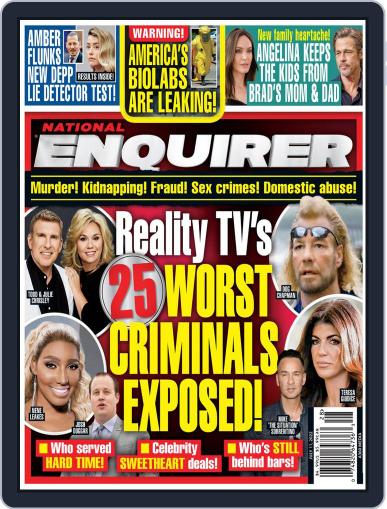 National Enquirer July 11th, 2022 Digital Back Issue Cover