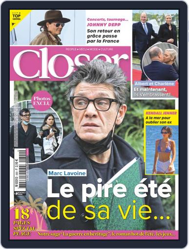 Closer France July 1st, 2022 Digital Back Issue Cover