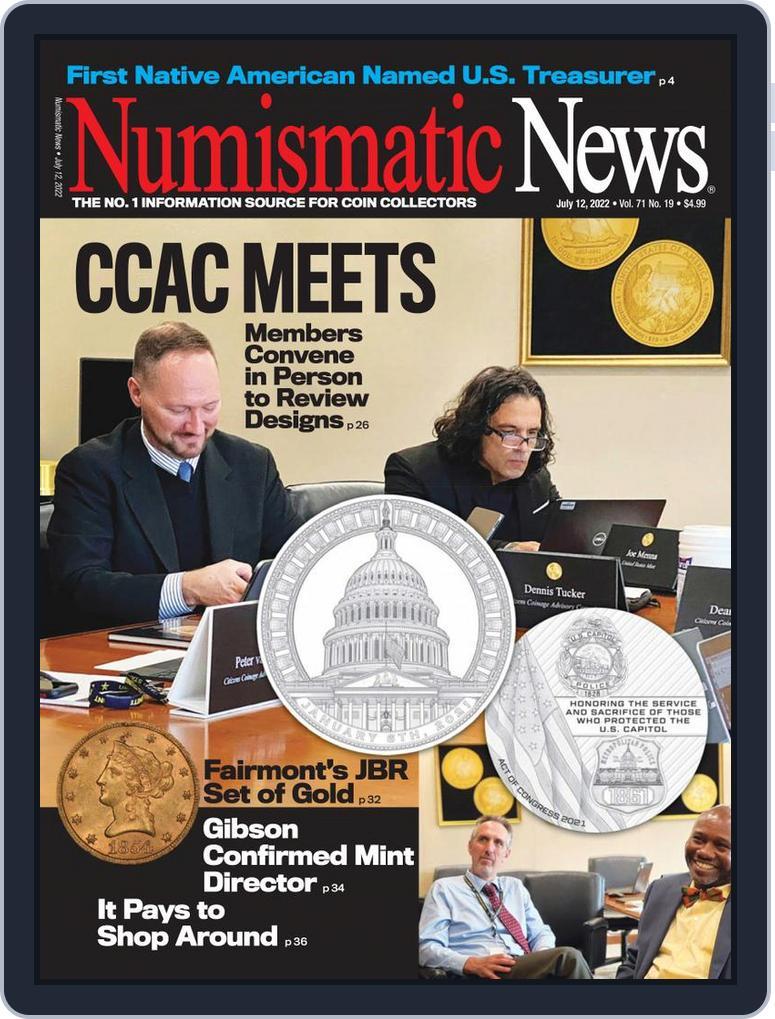 Numismatic News (Digital) Subscription                    July 12th, 2022 Issue