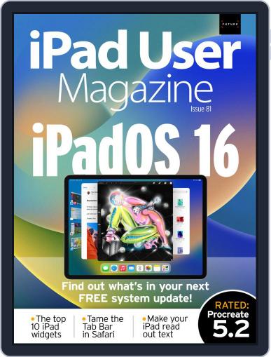 Ipad User June 1st, 2022 Digital Back Issue Cover