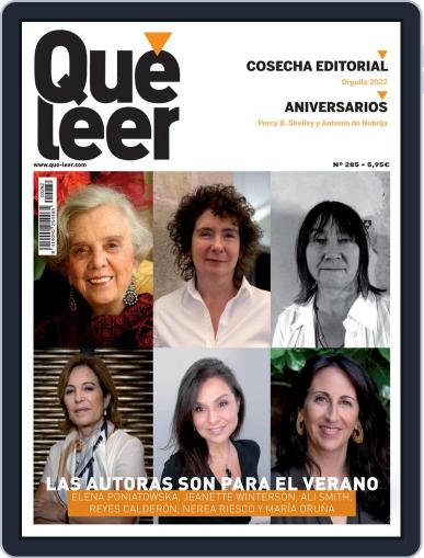 Que Leer June 30th, 2022 Digital Back Issue Cover