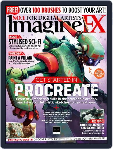 ImagineFX September 1st, 2022 Digital Back Issue Cover