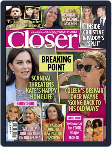 Closer July 9th, 2022 Digital Back Issue Cover