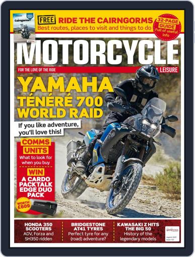 Motorcycle Sport & Leisure August 1st, 2022 Digital Back Issue Cover