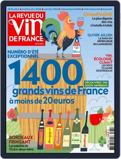 La Revue Du Vin De France July 1st, 2022 Digital Back Issue Cover