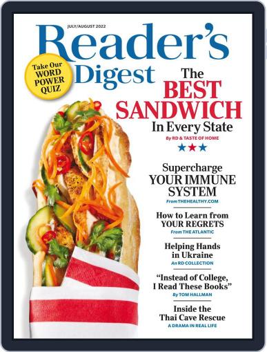 Reader's Digest July 1st, 2022 Digital Back Issue Cover