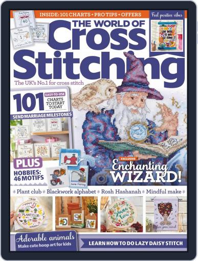 The World of Cross Stitching September 1st, 2022 Digital Back Issue Cover