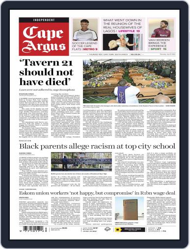 Cape Argus July 7th, 2022 Digital Back Issue Cover