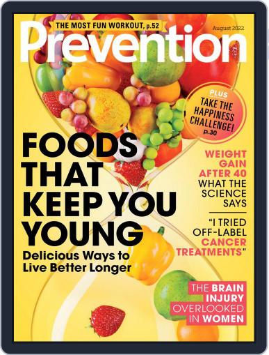 Prevention August 1st, 2022 Digital Back Issue Cover