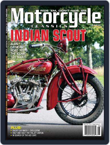 Motorcycle Classics July 1st, 2022 Digital Back Issue Cover