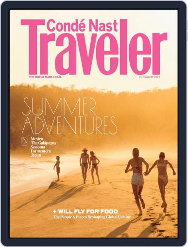 Conde Nast Traveler July 1st, 2022 Digital Back Issue Cover