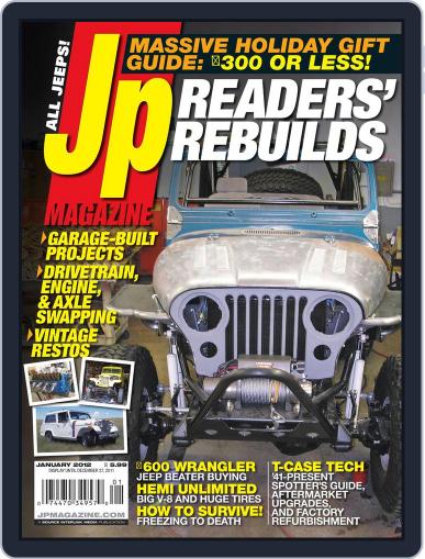 Jp November 22nd, 2011 Digital Back Issue Cover