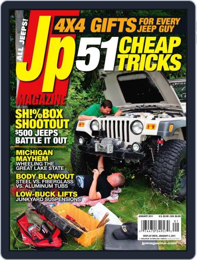 Jp November 30th, 2010 Digital Back Issue Cover
