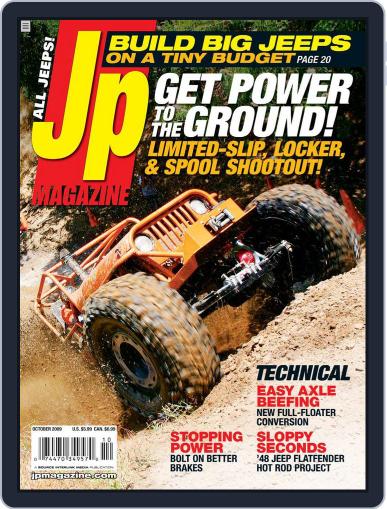 Jp September 15th, 2009 Digital Back Issue Cover
