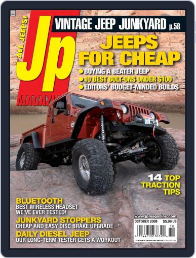 Jp September 16th, 2008 Digital Back Issue Cover
