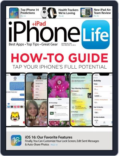 Iphone Life July 3rd, 2022 Digital Back Issue Cover