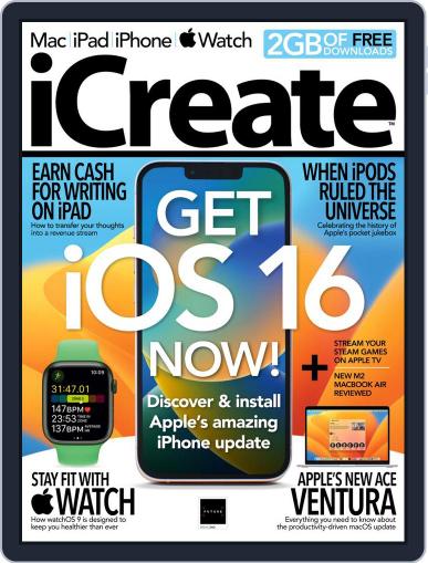 iCreate July 1st, 2022 Digital Back Issue Cover
