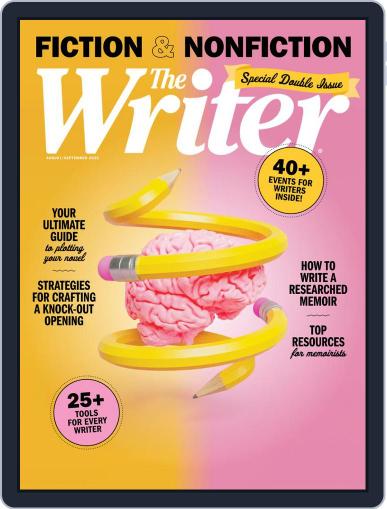 The Writer August 1st, 2022 Digital Back Issue Cover