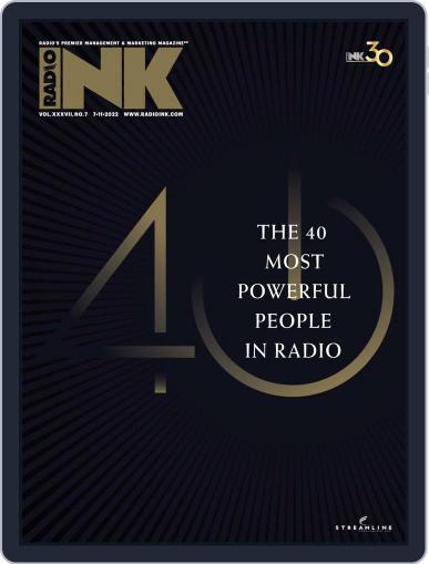 Radio Ink July 11th, 2022 Digital Back Issue Cover