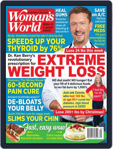Woman's World July 18th, 2022 Digital Back Issue Cover