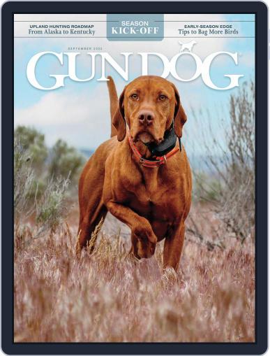Gun Dog September 1st, 2022 Digital Back Issue Cover