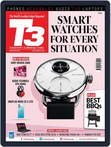 T3 India July 1st, 2022 Digital Back Issue Cover