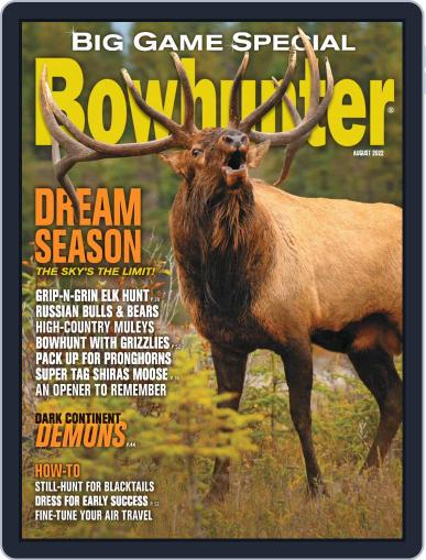 Bowhunter August 1st, 2022 Digital Back Issue Cover