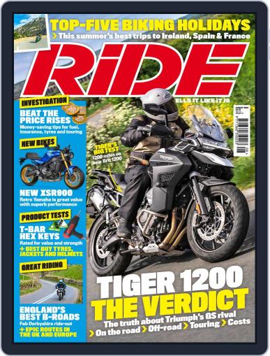 RiDE United Kingdom July 13th, 2022 Digital Back Issue Cover
